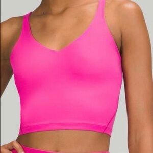 Hot pink Lululemon align tank